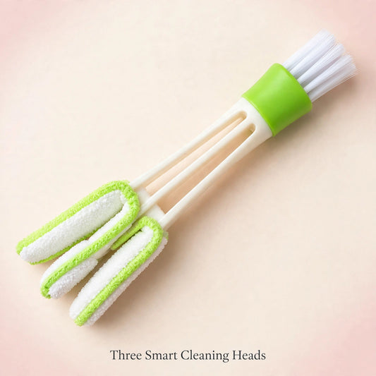 Three Smart Cleaning Heads