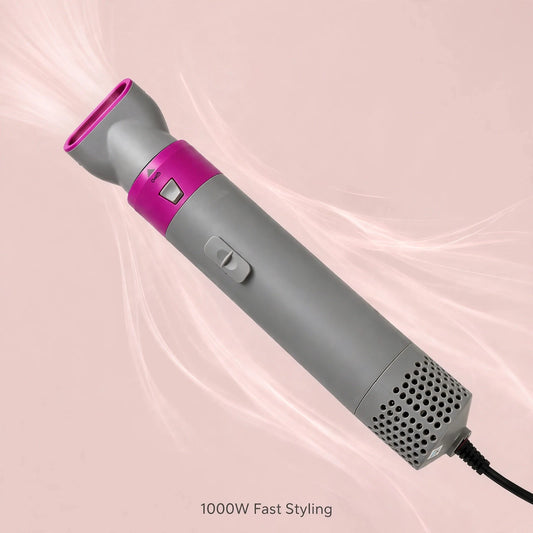 5-in-1 Hot Air Hair Dryer Brush 1000W – Dry, Straighten & Style