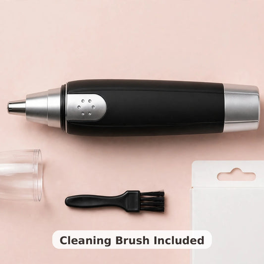 Battery Ear & Nose Hair Trimmer – Painless Grooming at Home