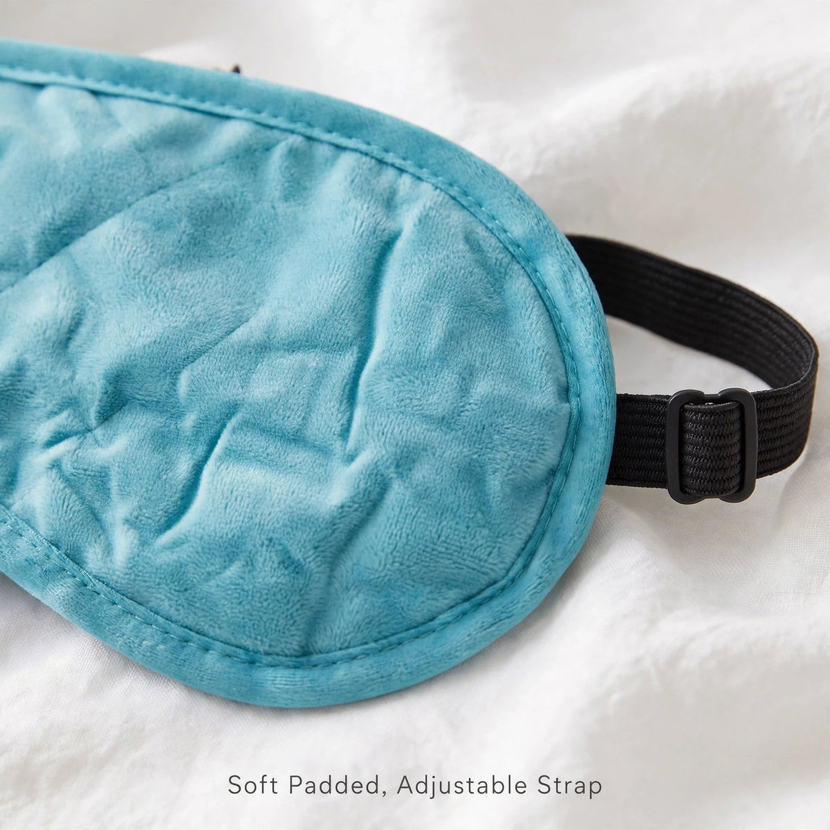 Soft padded, adjustable strap