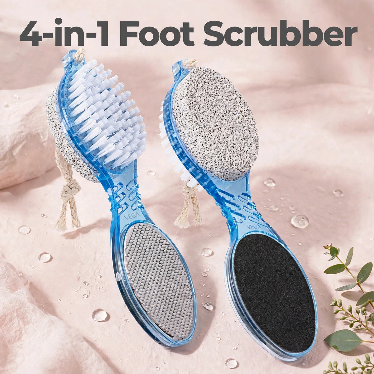 4-in-1 Foot Scrubber