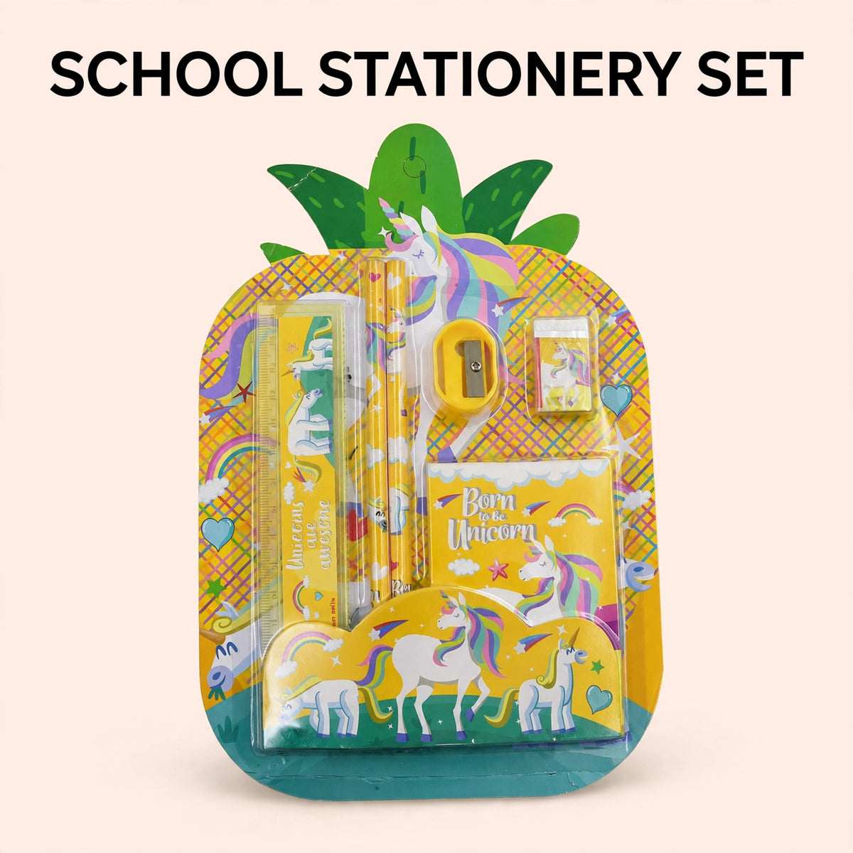 School Stationery Set 6 pc – Bachon ka Poora Set