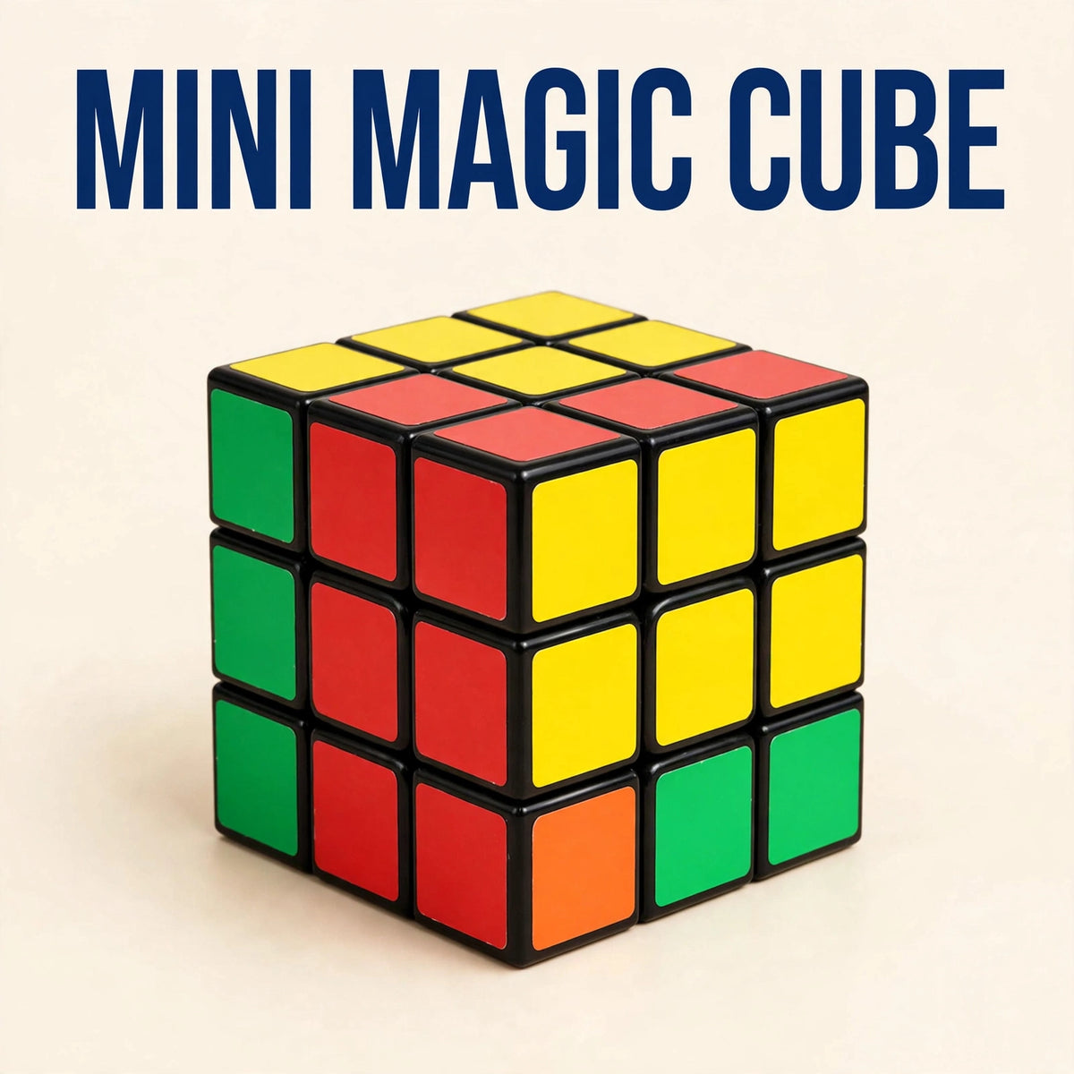 Mini Magic Cube Puzzle – Brain Teaser for All Ages
