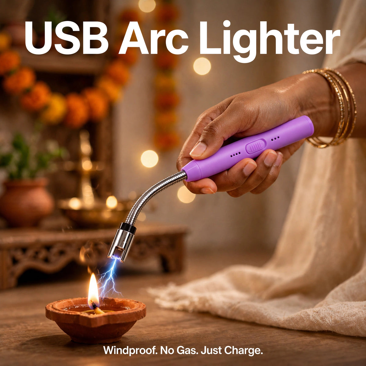 USB Rechargeable Arc Lighter