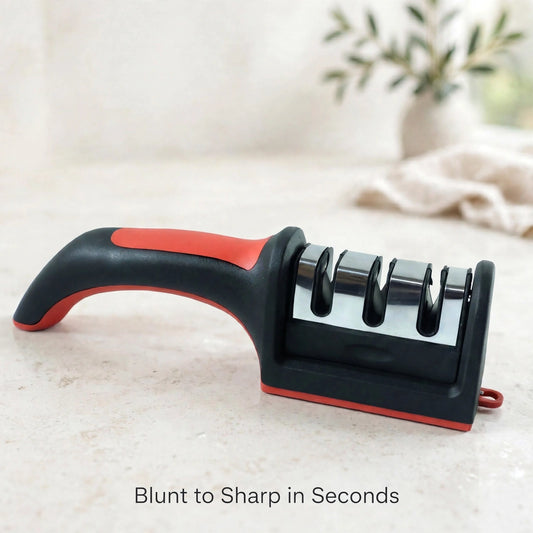 3-Stage Knife Sharpener – Make Old Knives Sharp Again