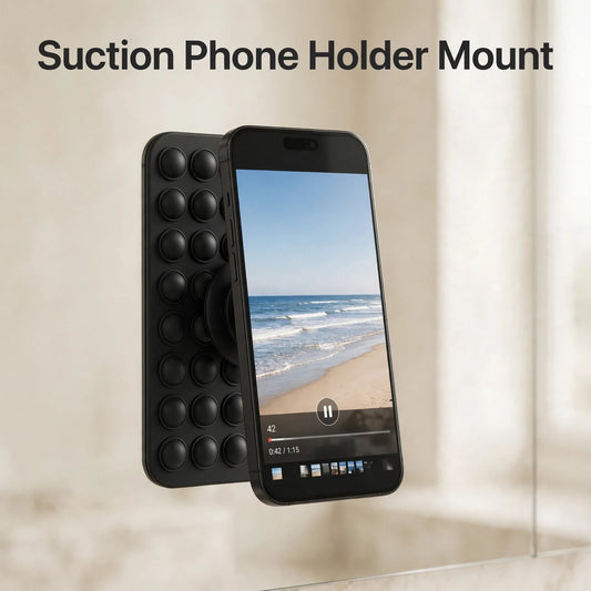 Suction Phone Holder Mount – Stick Anywhere, Hands-Free