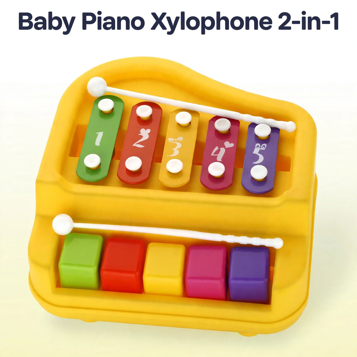 Baby Piano Xylophone 2-in-1 musical toy