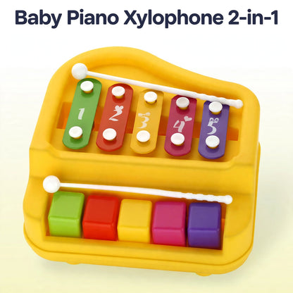 Baby Piano Xylophone 2-in-1 musical toy