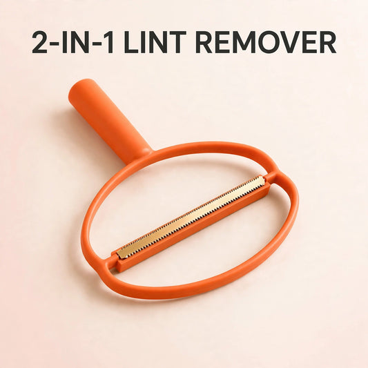 2-in-1 Lint Remover Fabric Brush – Remove Lint & Pet Hair