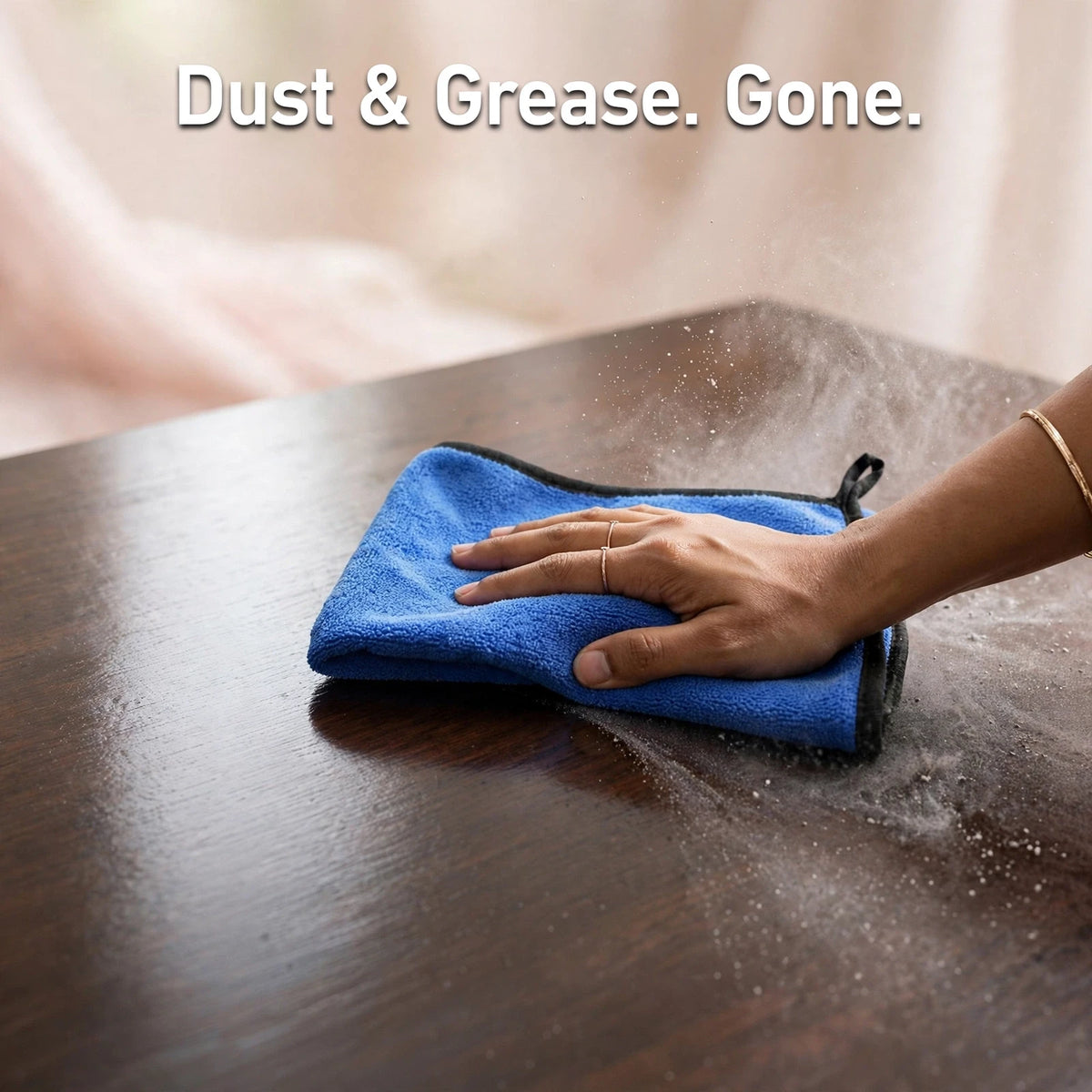 Microfiber Cleaning Cloth 40x30cm – Dust & Grease Without Chemicals