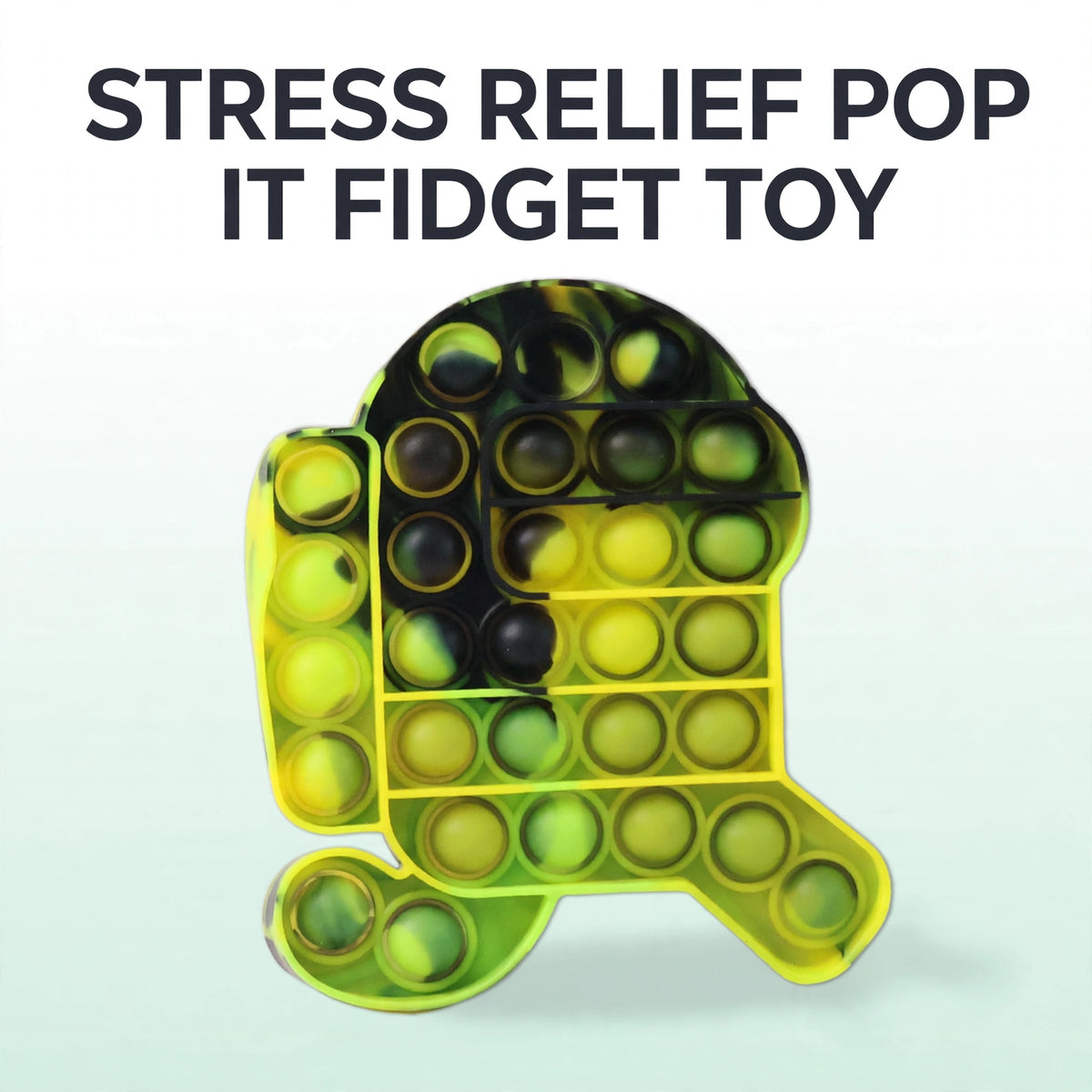 Stress Relief Pop It Fidget Toy – Press, Pop, Relax