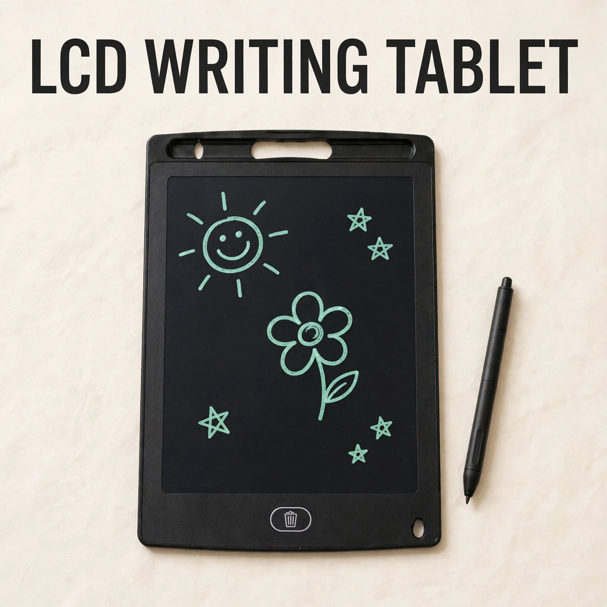 LCD Writing Tablet with Stylus – Bina Kagaz Likho-Mitao