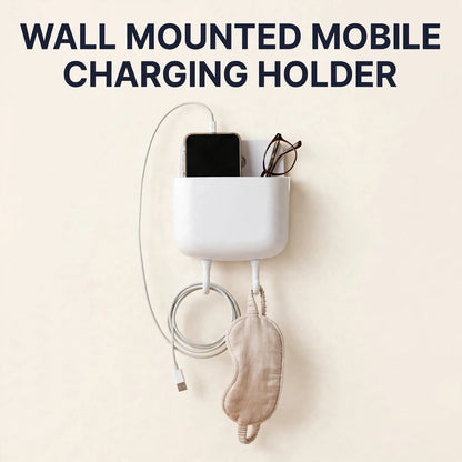 Wall Mounted Mobile Charging Holder – Safe Charging on Wall