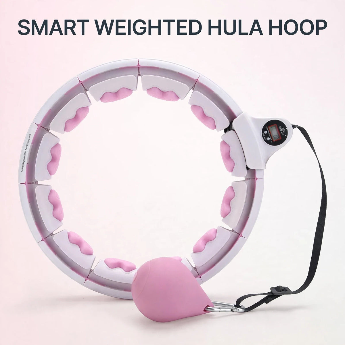 Adjustable Smart Weighted Hula Hoop – Fun Waist Workout