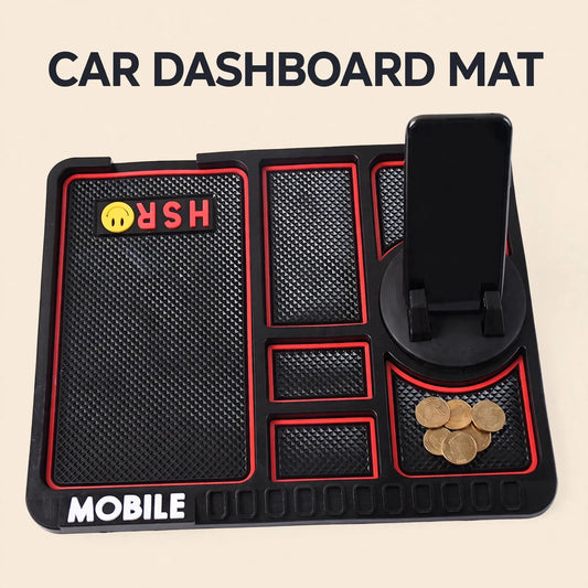 Car Dashboard Mat – Non-Slip, Phone & Items Stay in Place