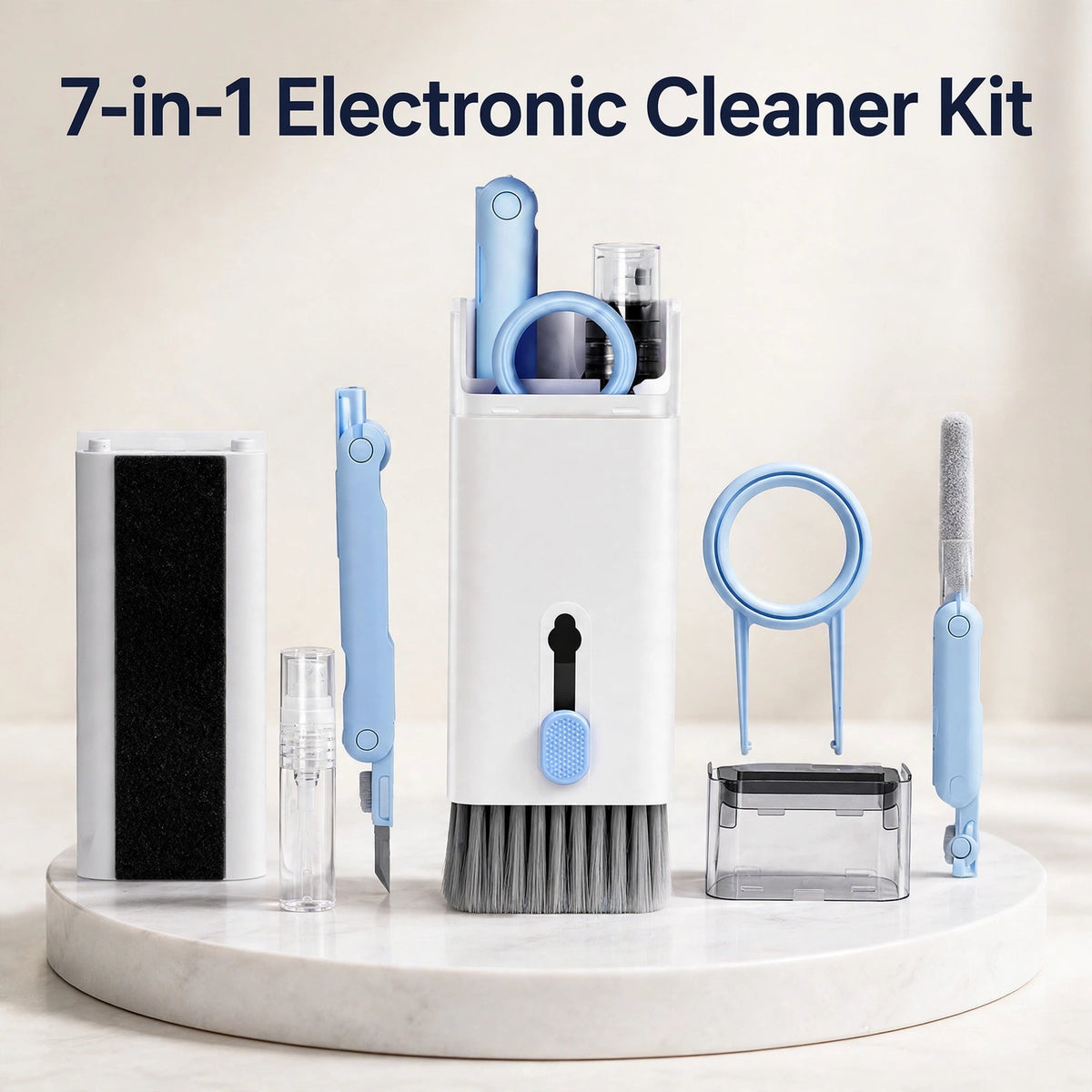 Electronic Cleaner Kit 7-in-1 – For Earbuds, Keyboard & Screen