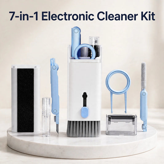 Electronic Cleaner Kit 7-in-1 – For Earbuds, Keyboard & Screen