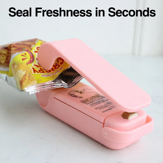 Mini Bag Sealer – Keep Snacks Fresh & Airtight