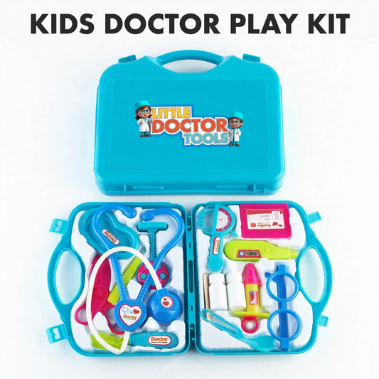 Kids Doctor Play Kit – 15+ Safe Tools, Role Play