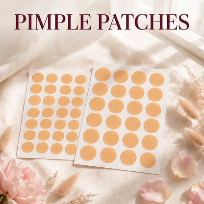 Pimple Patches – Hydrocolloid + Tea Tree