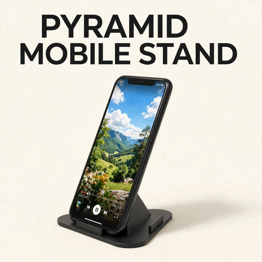 Pyramid Mobile Stand – Adjustable for Video Watching