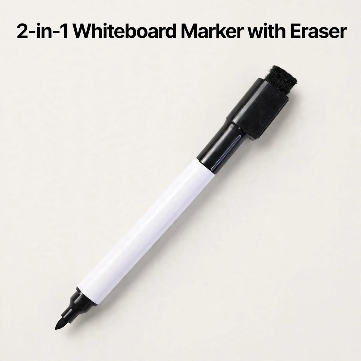 2-in-1 Whiteboard Marker with Eraser – Home Tuition Board