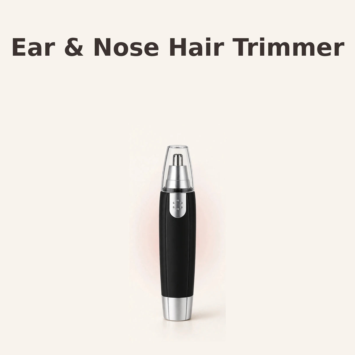 Battery Ear & Nose Hair Trimmer – Painless Grooming at Home
