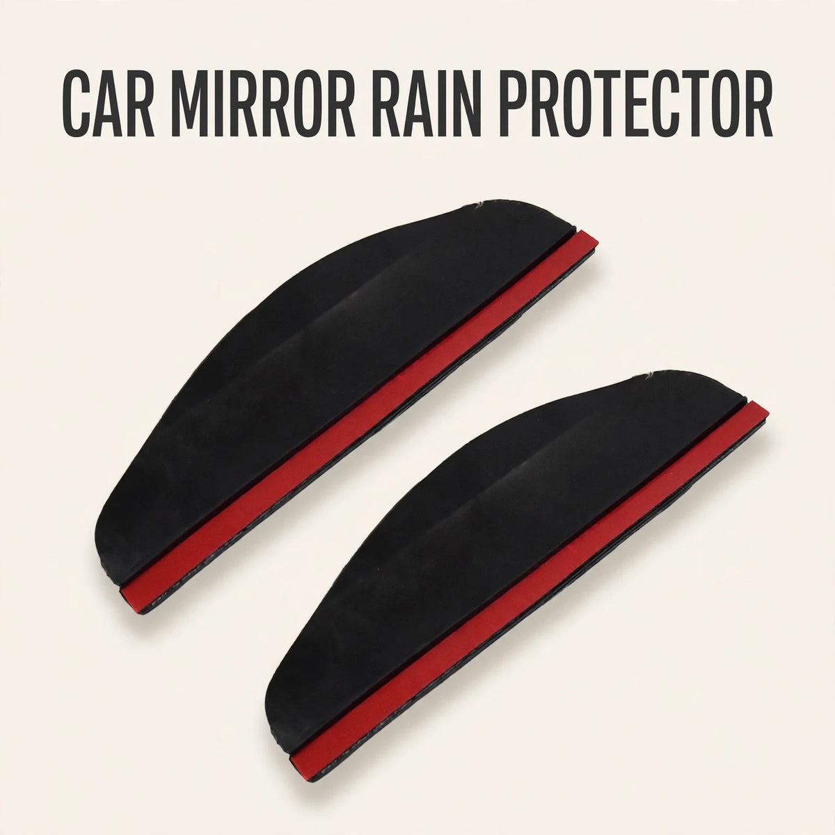 Car Mirror Rain Protector – Waterproof, Clear View in Rain
