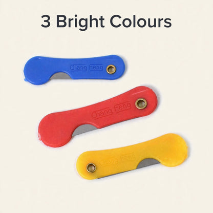 Mini Paper Cutter Knife 12-pack – Safe Parcel Opener & Craft