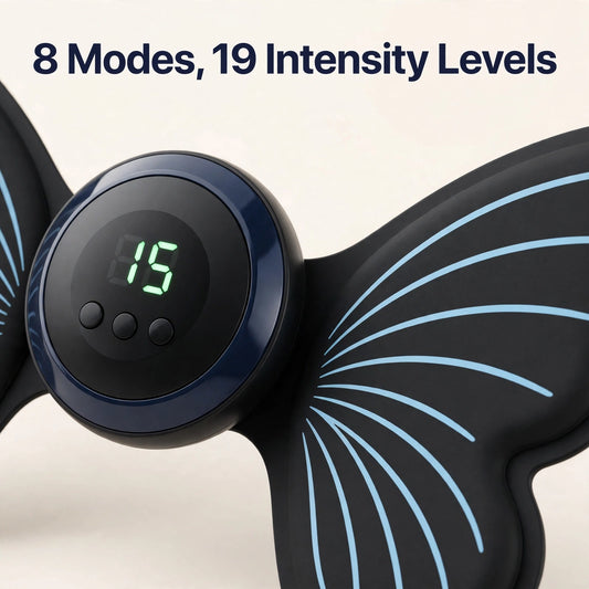 Portable Neck Massager – EMS Rechargeable for Stiff Neck