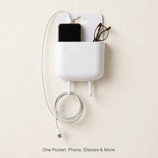 Wall Mounted Mobile Charging Holder – Safe Charging on Wall