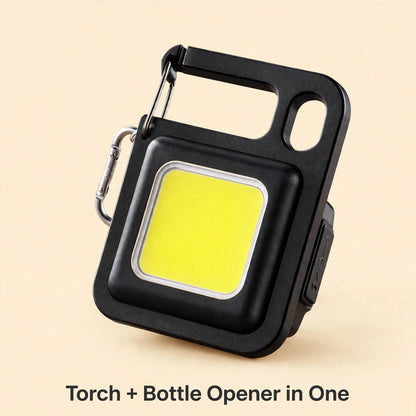 Torch + Bottle Opener in One