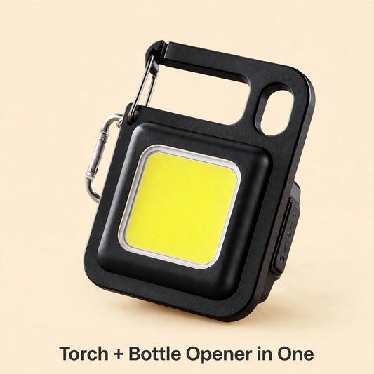 Torch + Bottle Opener in One
