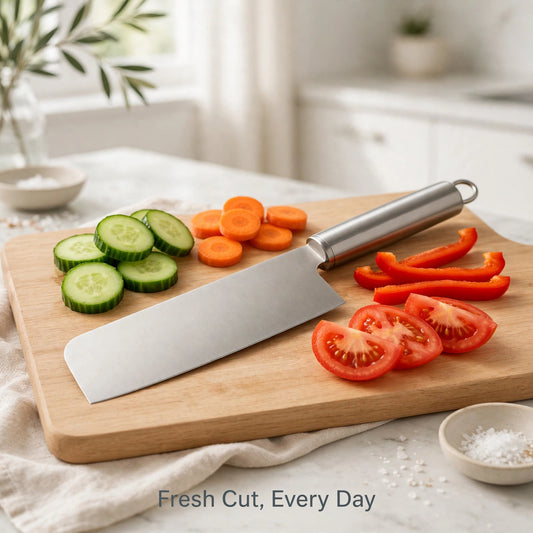 Vegetable Cleaver Knife – Ultra-Sharp Stainless Steel
