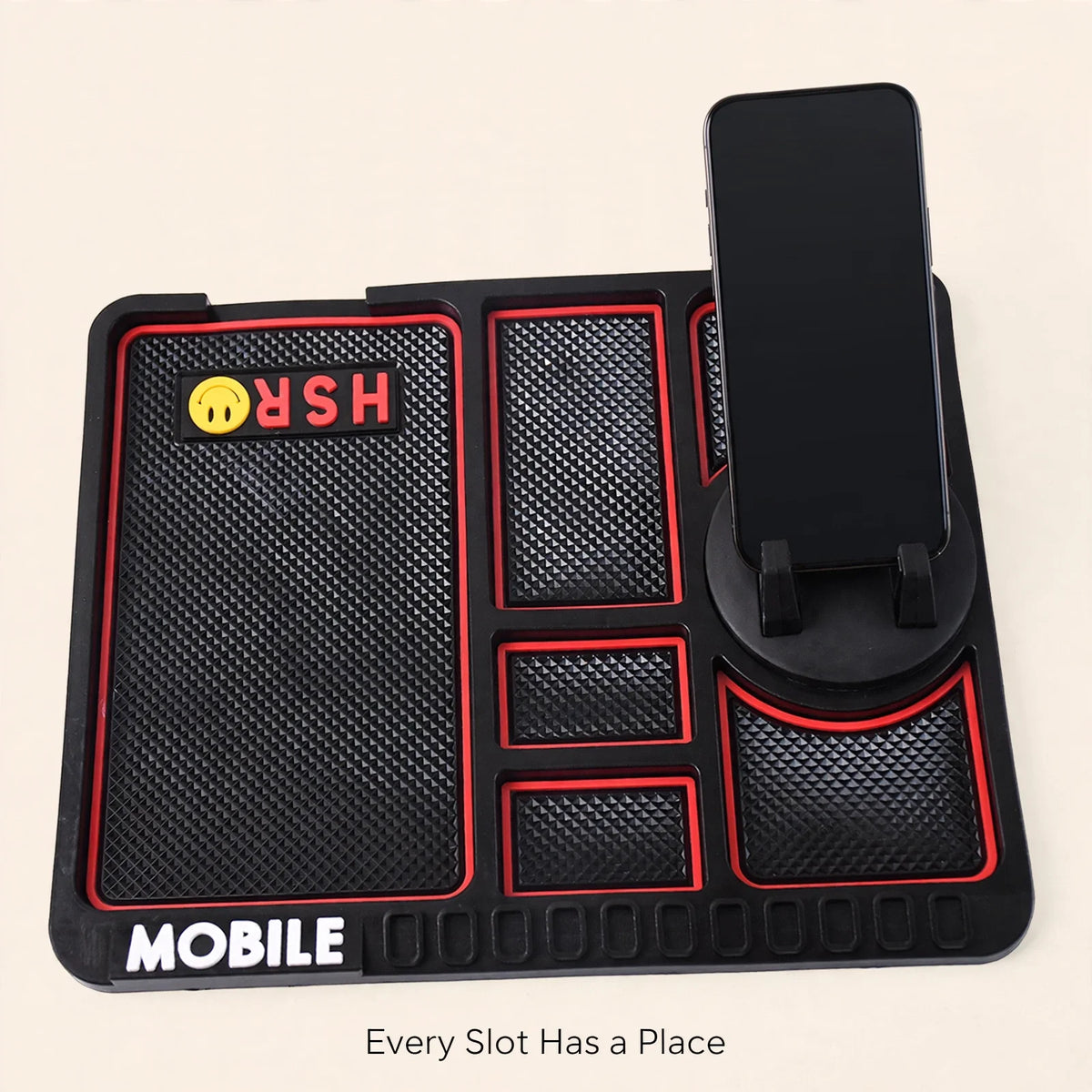 Car Dashboard Mat – Non-Slip, Phone & Items Stay in Place
