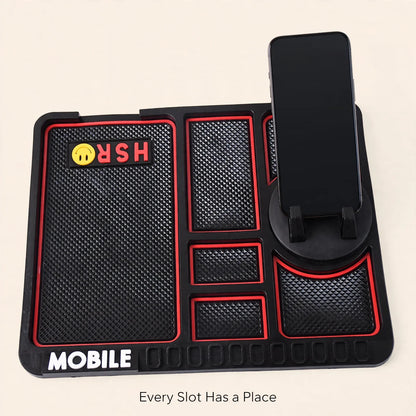 Car Dashboard Mat – Non-Slip, Phone & Items Stay in Place