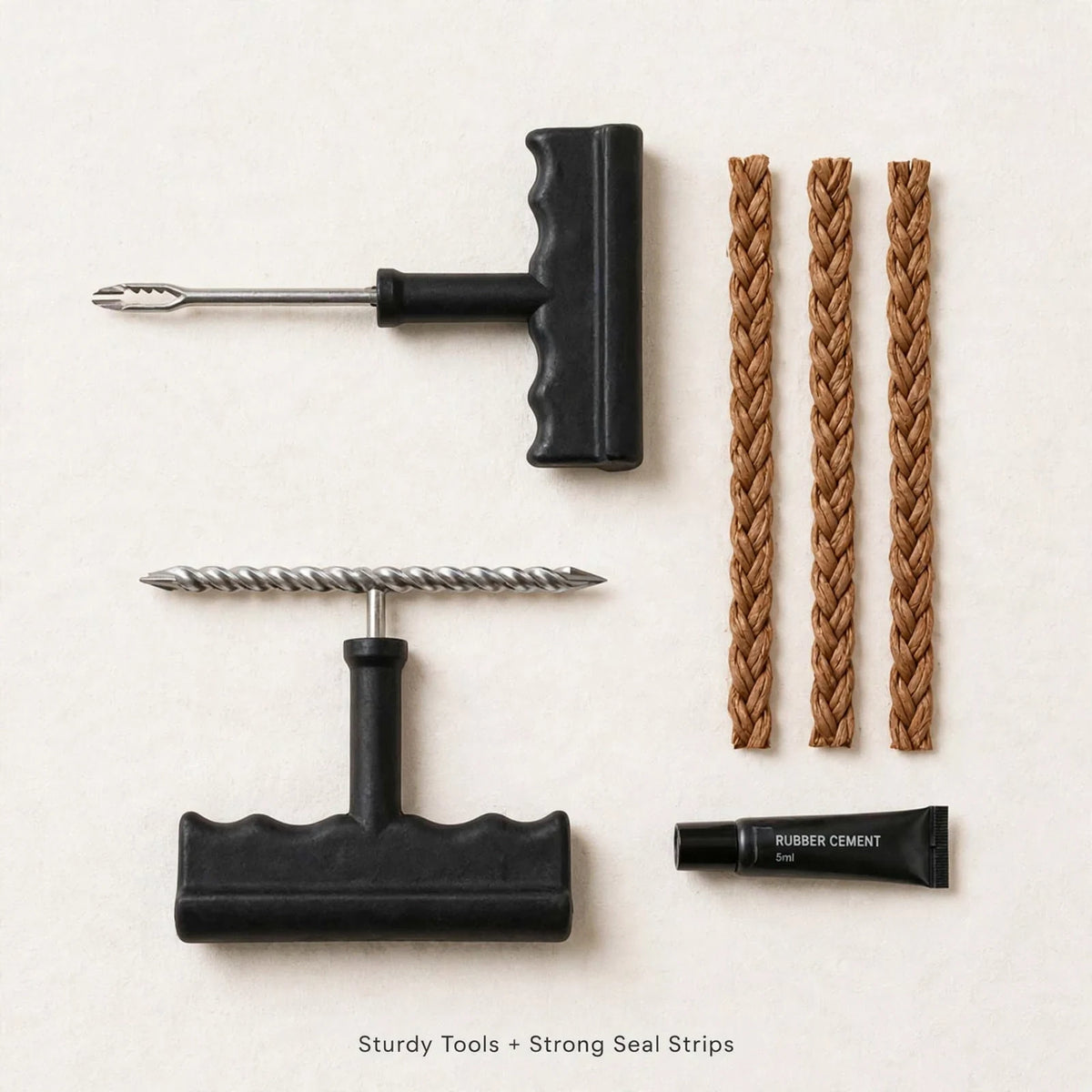 Tubeless Tyre Puncture Repair Kit – Fix Punctures on the Road
