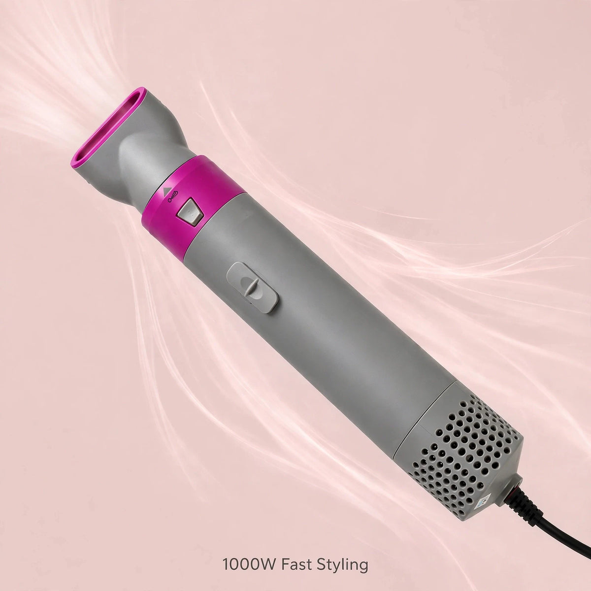 5-in-1 Hot Air Hair Dryer Brush 1000W – Dry, Straighten & Style
