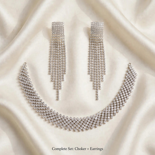 Bollywood Style AD Heavy Choker – Statement Look
