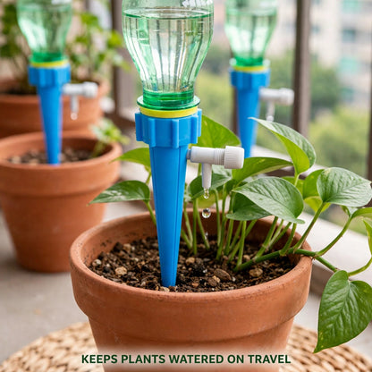 Plant Watering Spikes – Slow Release, Plants Stay Watered on Travel