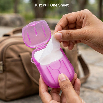 Travel Paper Soap Sheets - image