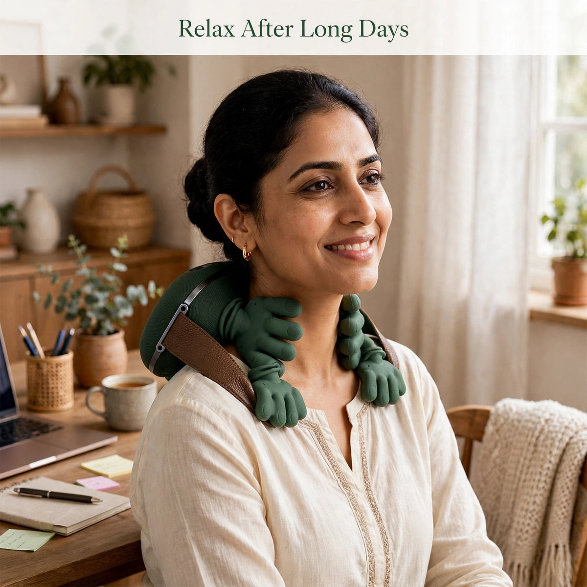 Neck & Shoulder Massager with Soothing Heat