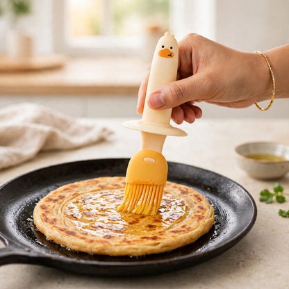 2-in-1 Oil Dispenser Bottle with Silicone Brush