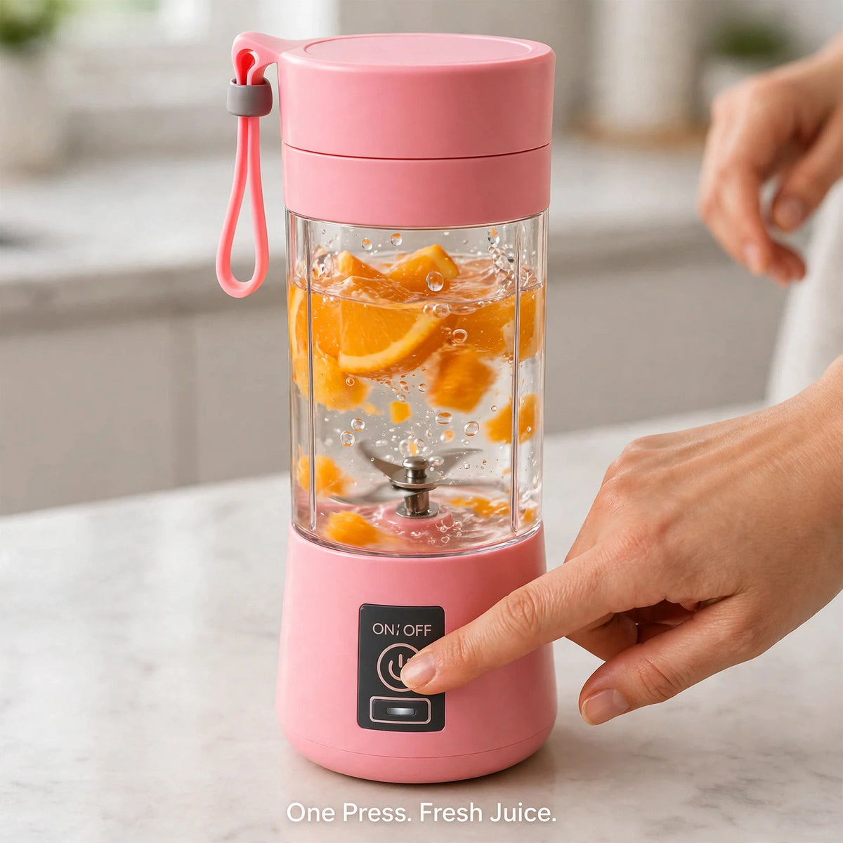 Portable USB Juicer 6-blade blender - image 3