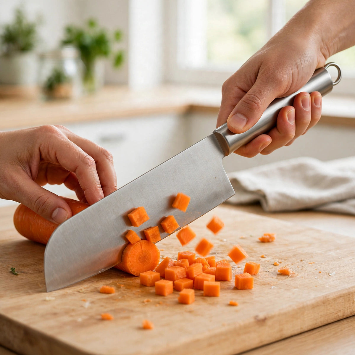 Vegetable Cleaver Knife – Ultra-Sharp Stainless Steel