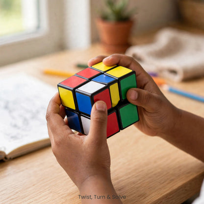 Mini Magic Cube Puzzle – Brain Teaser for All Ages