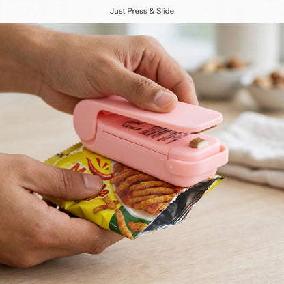 Mini Bag Sealer – Keep Snacks Fresh & Airtight