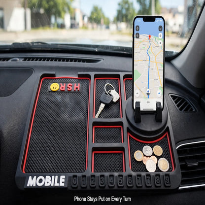 Car Dashboard Mat – Non-Slip, Phone & Items Stay in Place