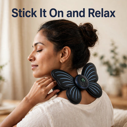 Portable Neck Massager – EMS Rechargeable for Stiff Neck