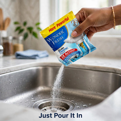 Drain Cleaner Powder 50g – Unclog Drains Without a Plumber